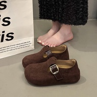 MOSI | รองเท้าหุ้มส้นหนา น่ารักแบบอัลกี้สำหรับผู้หญิง