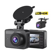 Real 4k CAR Camera CAR DVR Front Rear Video Recorder Sony IMX415 Driving Recorder Night Vision Enhan