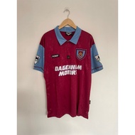 West Ham 1995 97 Nns Lampard Vintage Blocke Core Rare Retro Jersey