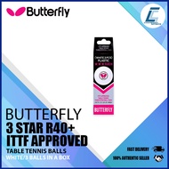 Butterfly 3Star R40+ Table Tennis Balls (3Balls in a Box) (MM2/RO)