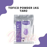 Tofico Powder Drink 1Kg/Drink Powder Dark Chocolate/Frappe/GreanTea/RedVelvet Extra Red/Strawberry/Taro/Dark Chocolate Classic