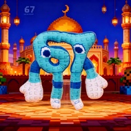 28cm Steal a Brainrot 67 sahur Plush Toy Game Peripheral Birthday Gift Christmas Gift