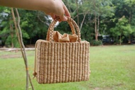 水葫蘆編織袋   手提包