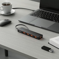 Vention USB-C to 4x USB-A 3.2 Gen 2 & USB-C 10Gbps 5-in-1 Hub for Windows/Mac/Linux Vention USB-C ke