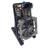 เครื่องขุด Crypto NerdQAxe++ 4.8T พร้อม PSU และขาตั้ง  พร้อม PSU และขาตั้ง 75W 2.4g WiFi BM1370 เครื
