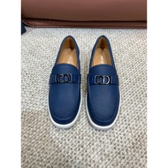 1: 1 Dior Dior 2025 Counter New Style DI Men's Shoes Genuine Leather Breathable Low-Top Leather Shoe