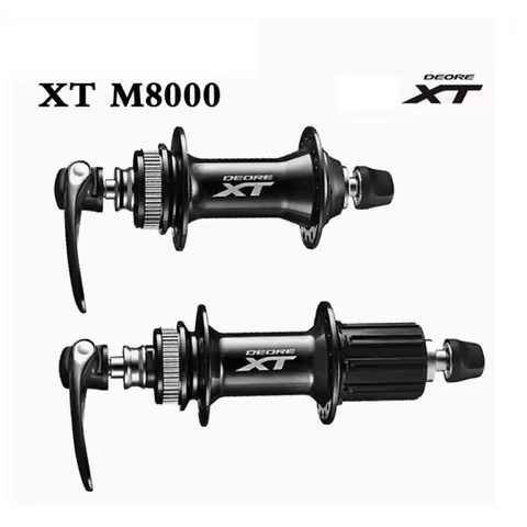 Original XT FH-M8000 32H HUB Quick release disc brake Rear and Front hub