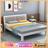 SG Modern Bed Reinforce Single Bed Thickening Platform Bed Simplicity Double Bed