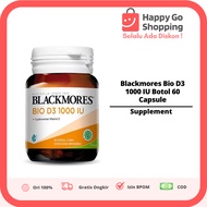 Blackmores Bio D3 1000 IU Bottle of 60 Capsules