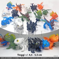 Dragons Figure Toothless Night Light Fury Dragon Hiccup Naga Toys Toys Topper Cake Collection Displa
