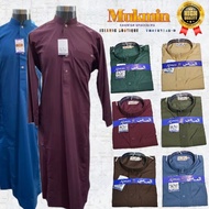Jubah Berkolar Almas Kain Cotton High Quality Kolar