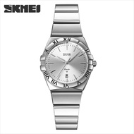 Jam Tangan Wanita Analog Date 9257 SKMEI Water Resist Stainless Steel Original
