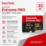 Sandisk Extreme Pro 4K Up to 200MB/s MicroSD Card With Adapter (64GB/128GB/256GB/512GB)