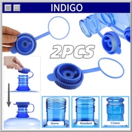 2PCS Reusable Silicone Food Grade Water Bottle Gallon Cap Anti-Spill Water Bottle Gallon Cap Anti-Le