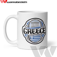 Greek Mug Greece Greek Glass Greece Mug Souvenir Glass World Country Print Custom Mug Print Mug