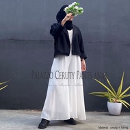 Kulot Anak Perempuan Panjang Umur 6 8 10 12 tahun Model Payung Lebar Palazzo Sifon Chiffon Ceruty