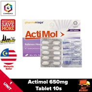 Actimol Paracetamol 650mg Tablet 10s