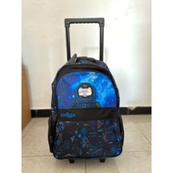 Smiggle Trolley Bag Astronot Galaxy Tas Smiggle Troli