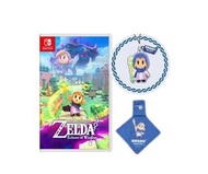 任天堂 - Switch 薩爾達傳說: 智慧的再現 (中文/ 英文/ 日文) + 特典眼鏡布吊飾 + 特典螢幕擦拭