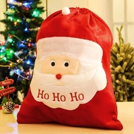 Contact seller Claus Gift Bag Large Gold Velvet Gift Bag Drawstring Bundle Gift Backpack Christmas D