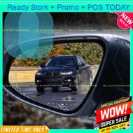 Shield Cover Window Film RainProof Kit Side Mirror Rearview Protective Screen Care Anti Glare Fog Co