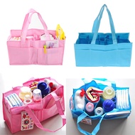 [Aofulai] COD กระเป๋าผ้าอ้อมเด็กแม่เดินทางกลางแจ้งกระเป๋าเก็บผ้าอ้อมแบบพกพากระเป๋าสีฟ้าและสีชมพู