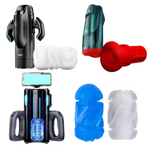 Leten Bermuda THRUSTING-PRO Kuangbiao Male Masturbator Aircraft Cup Accessories Realistic Vaginal An