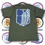 Kaos / T-shirt ATTACK ON TITAN / SHINGEKI NO KYOJIN TEE ORIGINAL GLIMMER Anime / Manga