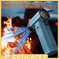 [Cuticate2] Compressed Air Duster Set Hairdryer Portable Multifunction 80000RPM Turbine Snow Blower 