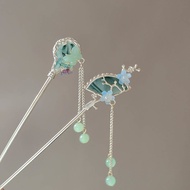 Antique Hairpin Tassel Hairpin Chinese Style Hanfu Hairpin Coiled Hairpin Chinese Style Headdress Ch