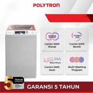 POLYTRON Mesin Cuci 1 Tabung Zeromatic 9 KG PAW 9028 - Putih