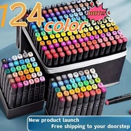 Essential Marker Pen for Painting 24 Colors / 48 Colors / 60 Colors / 80 Colors / 168 Colors Alcohol