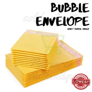 [Kraft Bubble Mailer] Envelope Black Matte Bubble Wrap Mailer