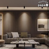 【現貨免運】LED明裝射燈防眩光可調角度家用背景牆吸頂式COB射燈摺疊HomeKit