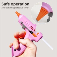 Niche design►Pistol Gam Panas Tanpa Wayar, Batang Gam Panas Cair 7mm Kayu Gam Suhu Tinggi 2000mAh Se