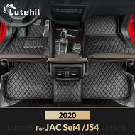 Car Floor Mats For JAC Sei4 /JS4 2020 Custom Auto Foot Pads Automobile Carpet Cover Interior Accesso