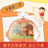 Crayon Shin-chan Natsuhime Magnetic Shin-chan Rotating Cartoon Figurine Ornament Manual Toy Gift Bir