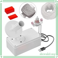 [ShiwakiffMY] Yarn Ball Winder Automatic Yarn Winder Yarn Cake Winder Electric Yarn Winder Portable 