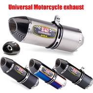 38-51mm Universal Moto Exhaust Pipe Exhaust Muffler Pipe Yoshimura R77 Canister Pipe With DB Killer