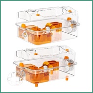 Hamster Habitat with Water Bottle Large Toys Dwarf Hamster Castle Animal Habitat for Syrian Dwarf Mi