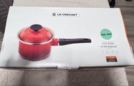 Le Creuset 琺瑯鋼單柄鍋 Cool Mint 14cm