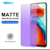 Anti Blue Matte Frosted Tempered Glass For Xiaomi Redmi 13C 12 A1+ A2 A2+ 12C A1 10A 10 10C 9T 9C 9A 8A 7A Note 13 12T 12s 12 11S 11 10 10S 9 9S 8 7 5G Pro Pro+ Max Master Screen Protector Protective Glass