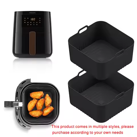 Silicone Air Fryer Mould for for Philips HD9252 HD9200 HD9255 Air Fryer Accessories 4-5L Airfryer Co