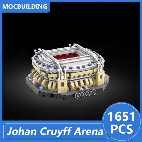 Johan Cruyff Arena Sports Architecture Model Moc Building Blocks Diy Assemble Bricks Display Collect