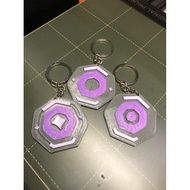 Valorant Diamond rank set keyring / Gantungan Kunci