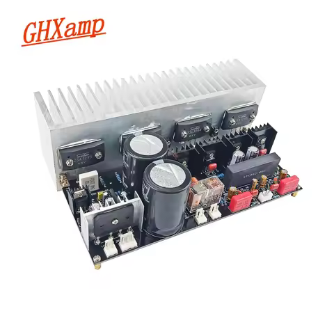 GHXAMP 180W+180W STK350-030 Thick Film Power Amplifier Board Home Audio For SanKen 2SC3264 Enthusias