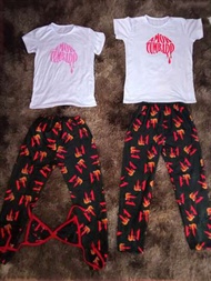 Conjunto Jogger mas brasier o con playera en duo para pareja o solo tela premium teddy talla amplia mujer y hombre pijama 2 pz Envió Express corridos Natanael tumbados camisa cano amor tumbado