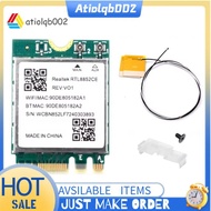 WiFi 6E RTL8852CE M.2 Network Card for  10/11 2.4/5/6GHz Network Card
