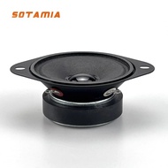 SOTAMIA 2Pcs 2.5 Inch Tweeter 68mm 3.6 Ohm 5W Wool Paper Cone Audio Treble Speaker DIY Home Audio De