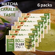 Asahi Cream Brown Rice Bran 80kcal Matcha 3 pieces (6packs)